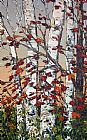 Maya Eventov Maple and Birches painting